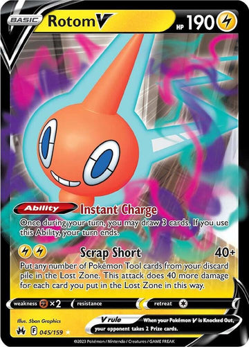 Rotom V - 045/159 -  Crown Zenith (CRZ)