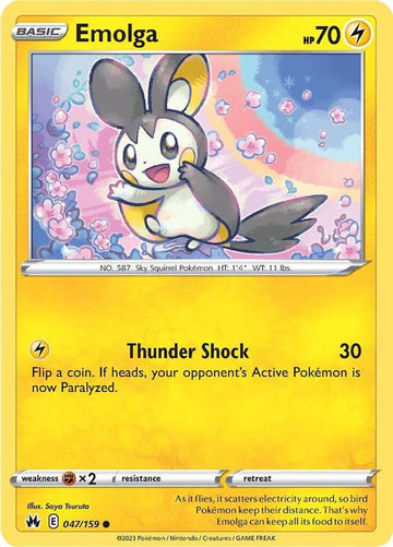 Emolga - Crown Zenith 047/159 (CRZ)