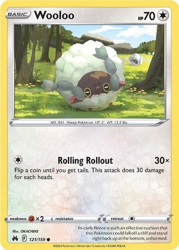 Wooloo - 121/159  - Crown Zenith (CRZ)
