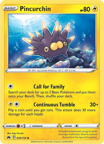 Pincurchin - 056/159 - Crown Zenith (CRZ)