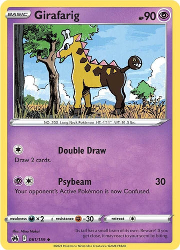 Girafarig - Crown Zenith 061/159 (CRZ)