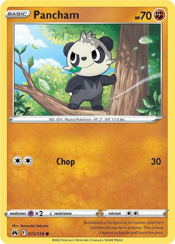 Pancham - 072/159 - Crown Zenith (CRZ)