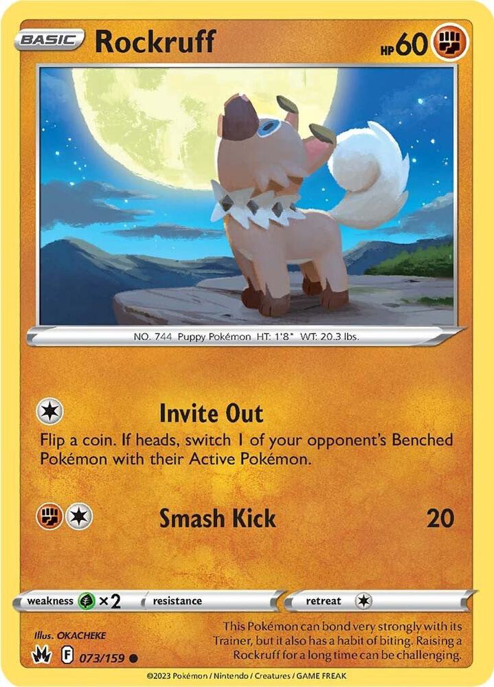 Rockruff - 073/159 - Crown Zenith (CRZ)