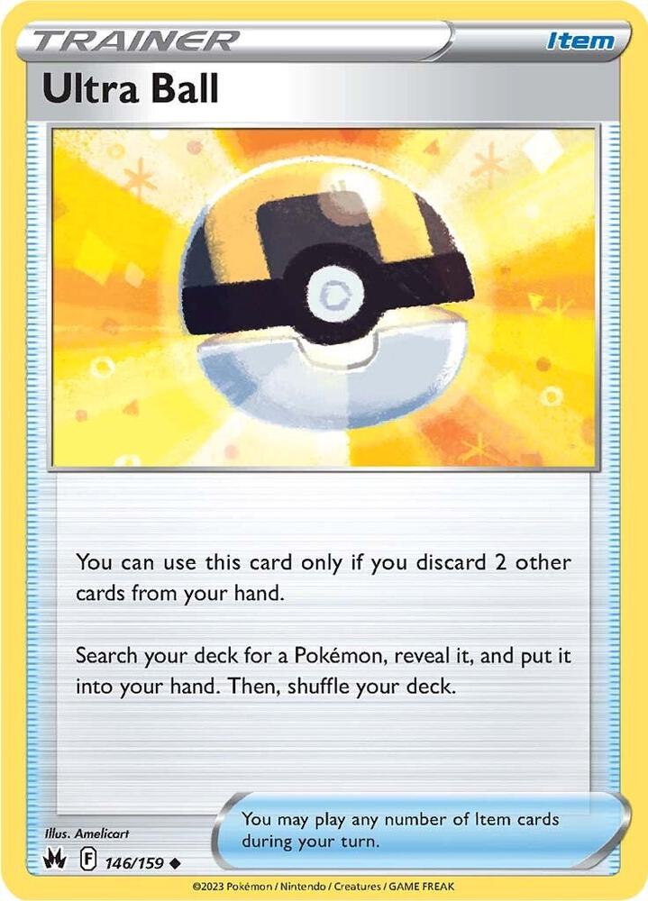 Ultra Ball -  146/159  -  Crown Zenith (CRZ)
