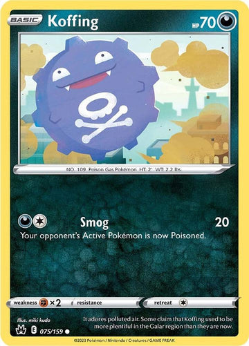 Koffing - 075/159 -Crown Zenith (CRZ)