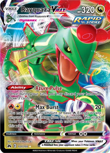 Rayquaza VMAX (101) - 101/159 - Crown Zenith (CRZ)