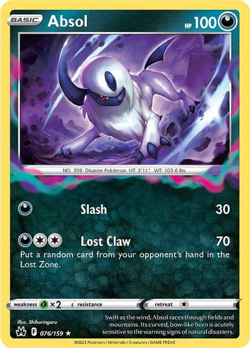 Absol - 076/159 - Crown Zenith (CRZ)