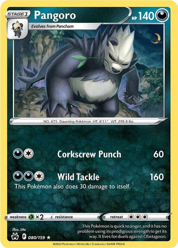 Pangoro - 080/159 - Crown Zenith (CRZ)