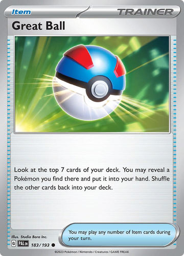 Great Ball - SV02: 183/193 Paldea Evolved (PAL)