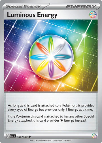 Luminous Energy - SV02: 191/193 Paldea Evolved (PAL)