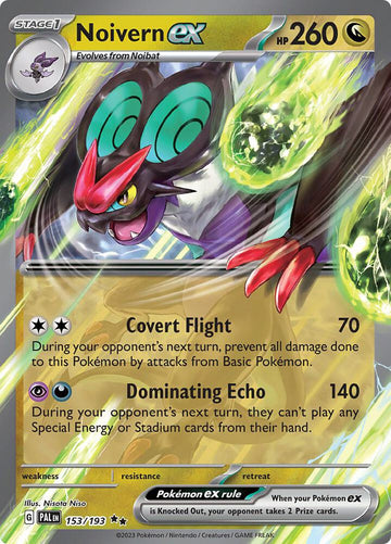 Noivern ex - SV02: 153/193 Paldea Evolved (PAL)