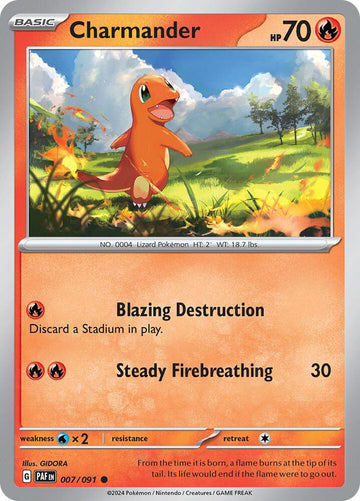 Charmander - 07/091 - SV: Paldean Fates (PAF)