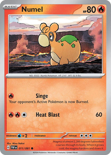 Numel - 011/091- SV: Paldean Fates (PAF)
