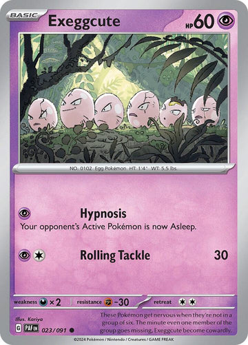 Exeggcute - 023/091  - SV: Paldean Fates (PAF)