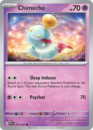 Chimecho - 030/091 - SV: Paldean Fates (PAF)