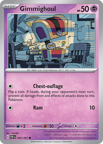 Gimmighoul - 044/091 - SV: Paldean Fates (PAF)