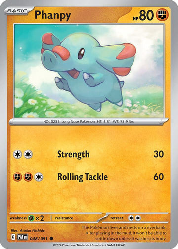 Phanpy - 048/091 - SV: Paldean Fates (PAF)