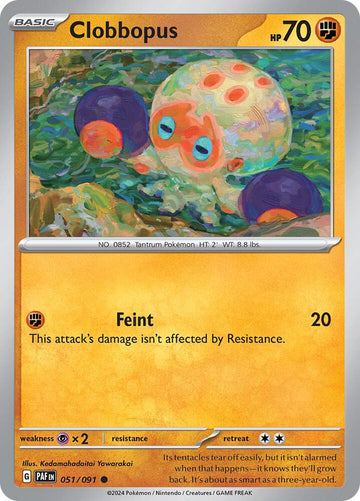 Clobbopus - 051/091 - SV: Paldean Fates (PAF)