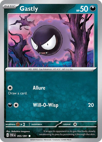 Gastly - 055/091 - SV: Paldean Fates (PAF)