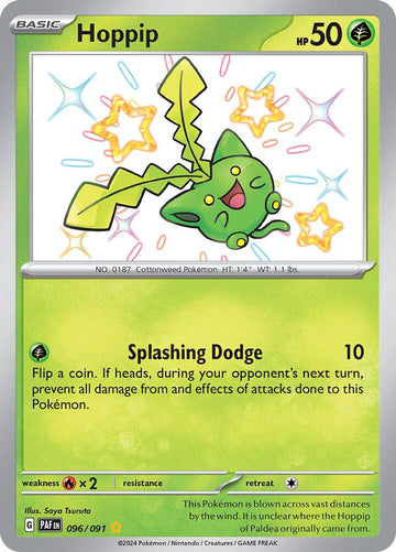 Hoppip - 096/091  - SV: Paldean Fates (PAF)