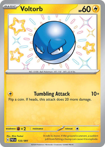 Voltorb - 133/091 - SV: Paldean Fates (PAF)