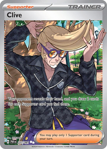 Clive - 227/091 - SV: Paldean Fates (PAF)