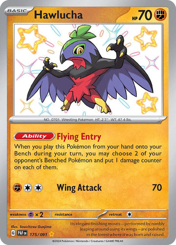 Hawlucha - 175/091  - SV: Paldean Fates (PAF)