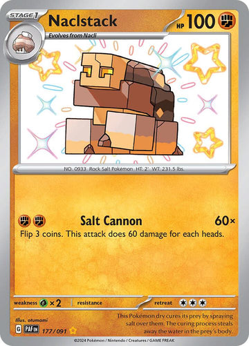 Naclstack - 177/091 - SV: Paldean Fates (PAF)