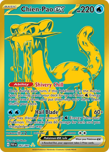 Chien-Pao ex - 242/091 - SV: Paldean Fates (PAF)
