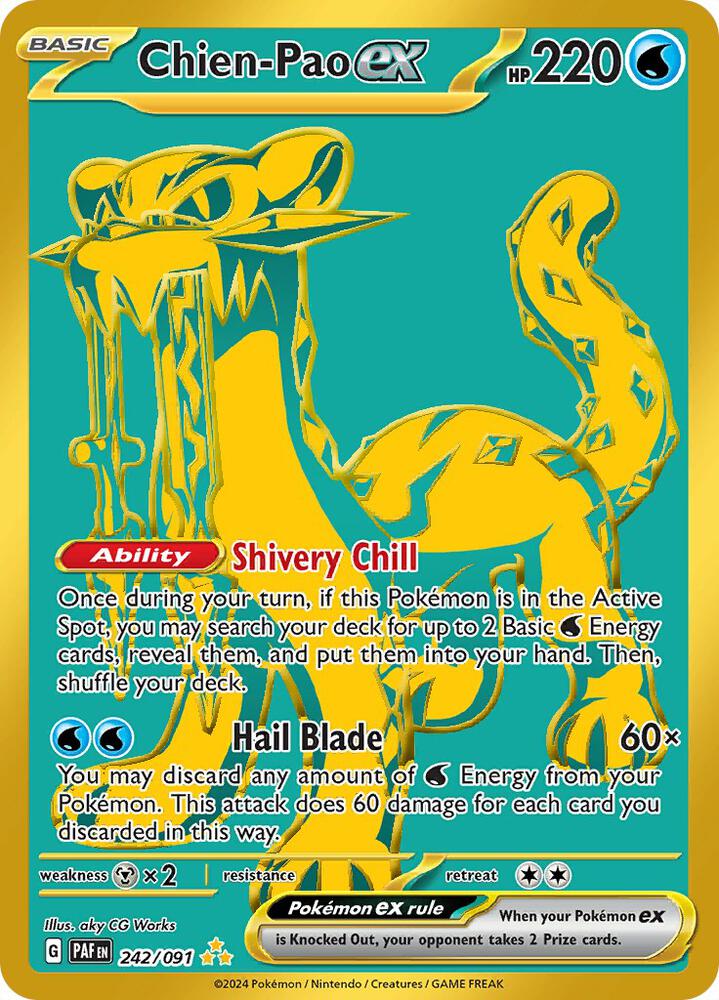 Chien-Pao ex - 242/091 - SV: Paldean Fates (PAF)