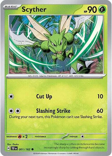 Scyther 001/162  - SV05: Temporal Forces (TEF)