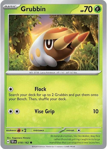 Grubbin 018/162- SV05: Temporal Forces (TEF)