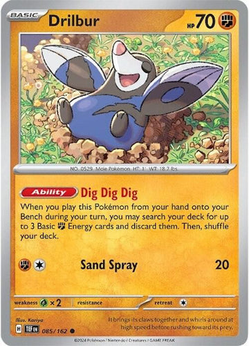 Drilbur 085/162 - SV05: Temporal Forces (TEF)