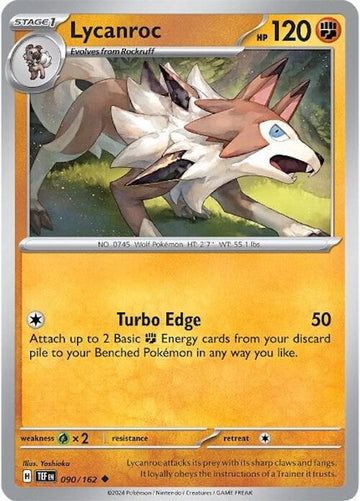Lycanroc 090/162 - SV05: Temporal Forces (TEF)
