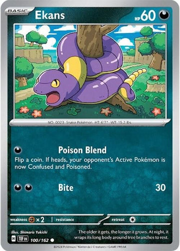 Ekans 100/162 - SV05: Temporal Forces (TEF)
