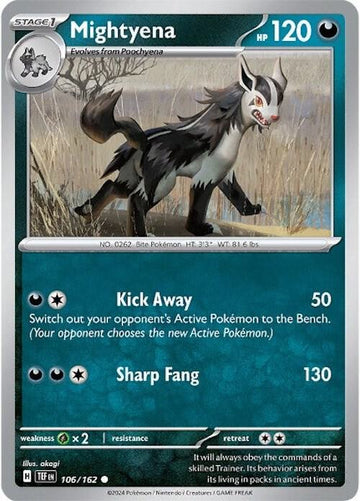 Mightyena 106/162 - SV05: Temporal Forces (TEF)