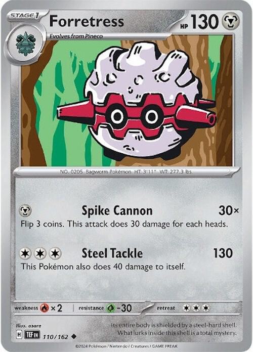 Forretress 110/162  - SV05: Temporal Forces (TEF)