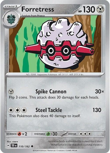 Forretress 110/162  - SV05: Temporal Forces (TEF)