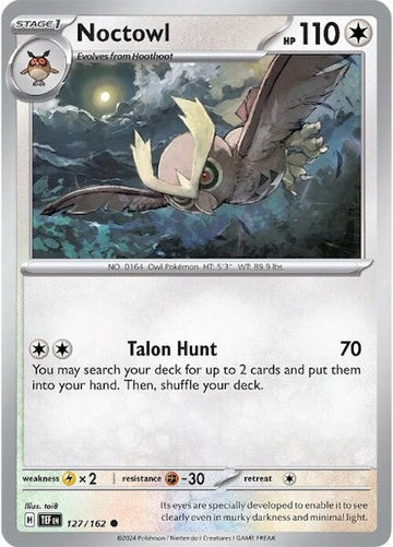 Noctowl 127/162 - SV05: Temporal Forces (TEF)