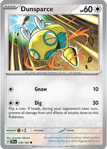 Dunsparce 128/162 - SV05: Temporal Forces (TEF)