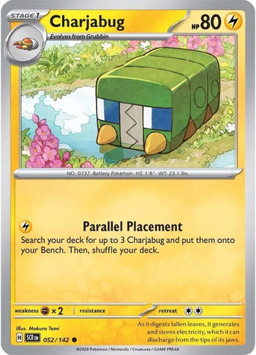 Charjabug - SV07: Stellar Crown 052/142 / Common (SCR)