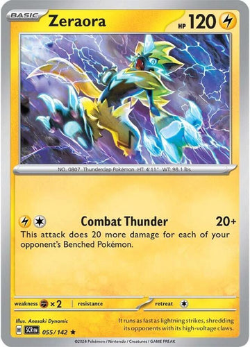Zeraora - 055/142 - SV07: Stellar Crown (SCR)