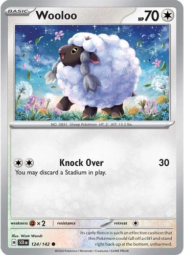 Wooloo - SV07: Stellar Crown 124/142 / Common(SCR)