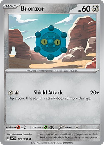 Bronzor 126/191 - SV08: Surging Sparks (SSP)