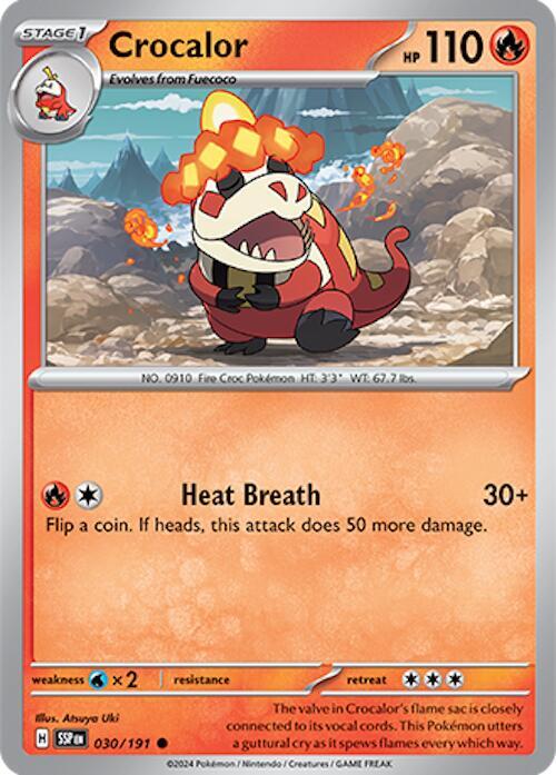 Crocalor 030/191 - SV08: Surging Sparks (SSP)