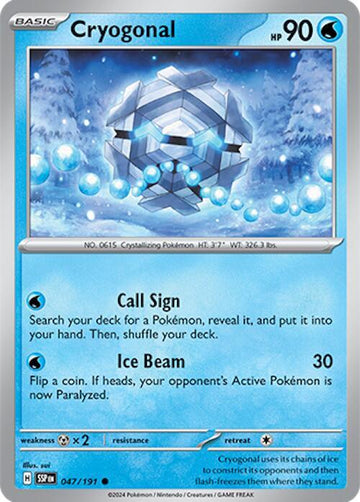 Cryogonal - SV08: Surging Sparks (SSP)