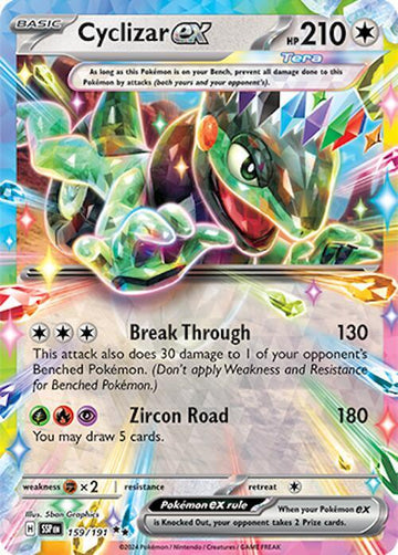 Cyclizar ex - 159/191 - SV08: Surging Sparks (SSP)