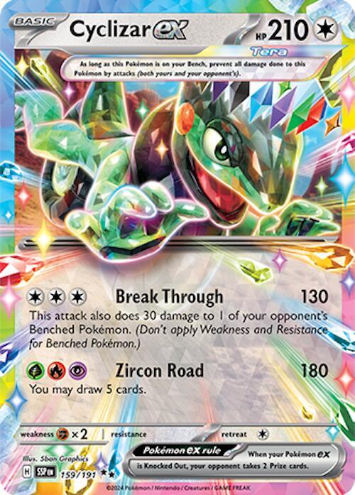 Cyclizar ex - 159/191 - SV08: Surging Sparks (SSP)