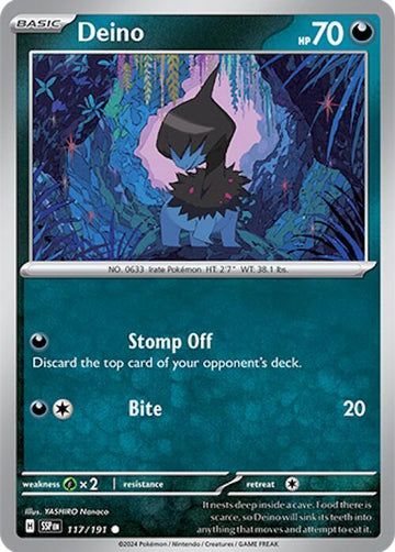 Deino 117/191 - SV08: Surging Sparks (SSP)