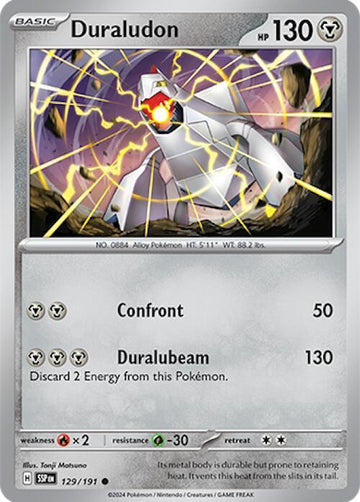 Duraludon 129/191 - SV08: Surging Sparks (SSP)